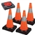 18" Lighted Collapsible Traffic Cone (Single)