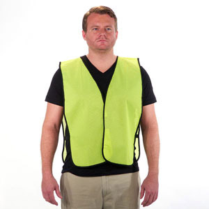 Lightweight Safety Vest Lime