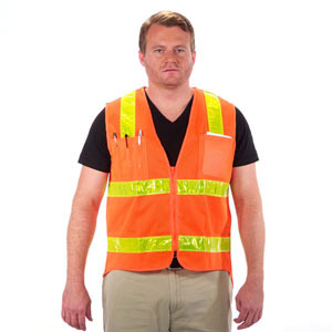 Class 2 Safety Vest - Extended Back -5X ONLY