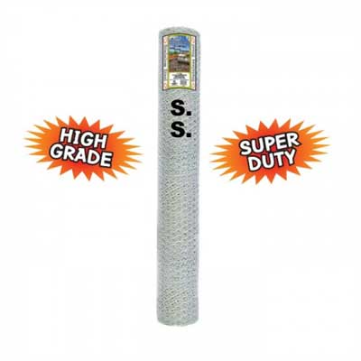 Stainless Steel Gopher Wire Roll 4' x 100'