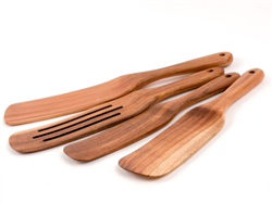 4 Piece Wooden Spurtle Set As Seen on TV