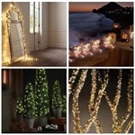 Solar Powered String Lights Copper Wire