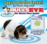 Bulls Eye Pee Pads Potty Training Puppy