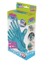 Magic Bristle Gloves clean in between