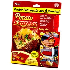 Potato Express Microwave Potato Cooker Bag