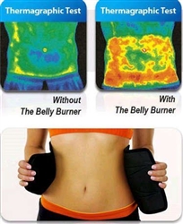 SlimHot Belly Burner Ab Belt Hot Body Shapers
