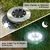 Solar Powered Outdoor Ground Lights 4 pack As Seen on TV