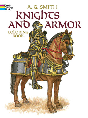 Knights and Armor Coloring Book