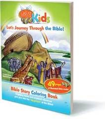 Great Adventure Kids "Let's Journey Through the Bible" Bible Story Coloring Book