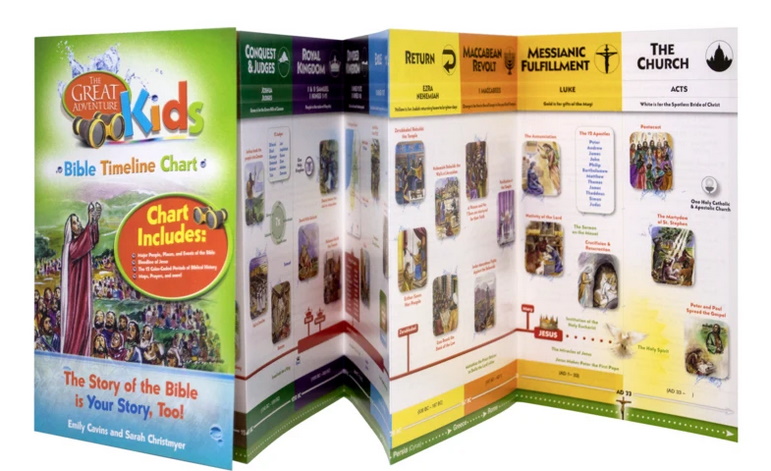 Great Adventure Kids Bible Timeline Chart