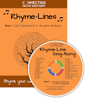 Connecting with History Rhyme-Line Sing-Along CD - Volume 1