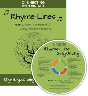Connecting with History Rhyme-Line Sing-Along CD - Early Medieval History