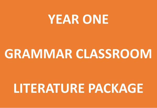Year One Classroom Literature Pack</br>Grammar Level