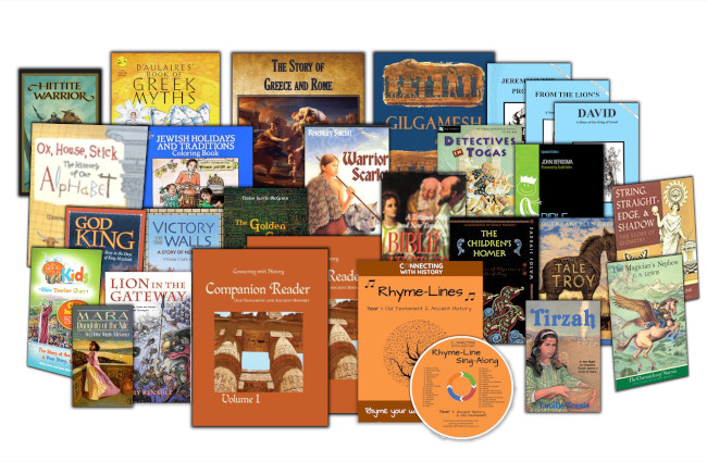Connecting with History Grammar-Logic Combo Book Package - Volume 1