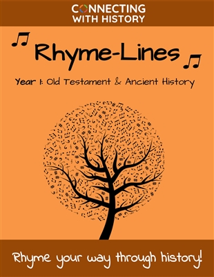 Rhyme-Line Cards, Volume 1 Connecting with History, Ancient History and Old Testament