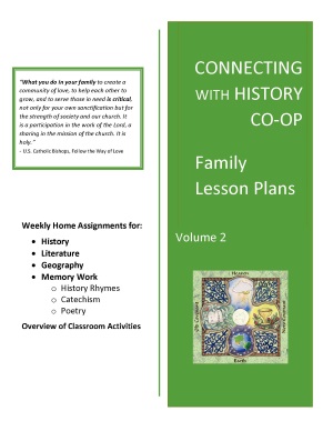 Year 2 FAMILY Lesson Plans [Co-op Edition]
