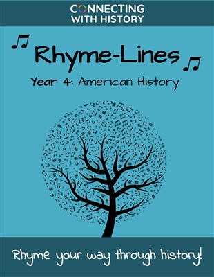 Rhyme-Line Cards, Volume 4 Connecting with History, American History