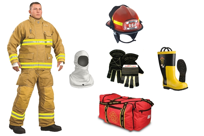 ABC 6222X HEAD-TO-TOE PACKAGE A - GOLD KEVLAR/NOMEX