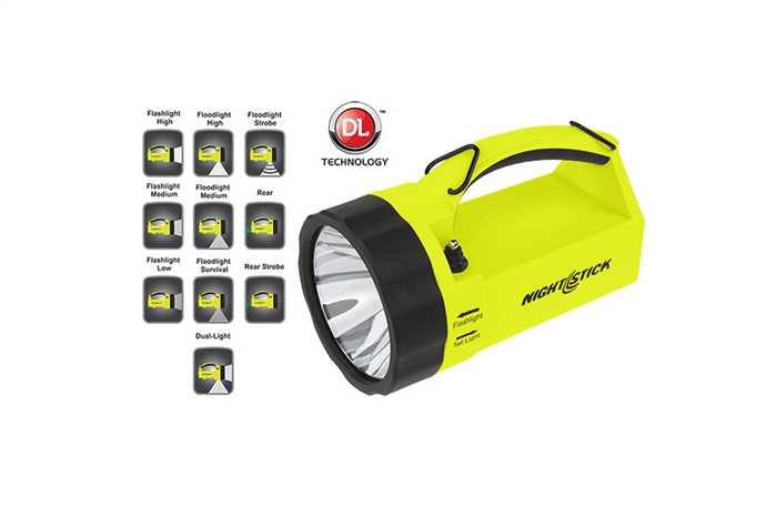 NIGHTSTICK VIRIBUS INTRINSICALLY SAFE DUAL-LIGHT LANTERN - RECHARGEABLE