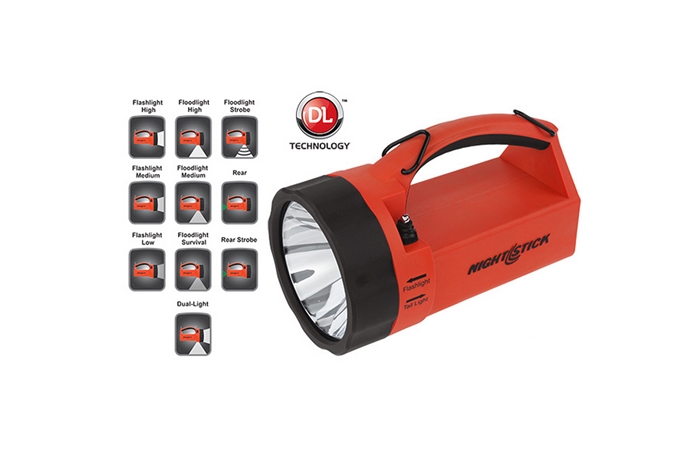 NIGHTSTICK VIRIBUS INTRINSICALLY SAFE DUAL-LIGHT LANTERN - RECHARGEABLE