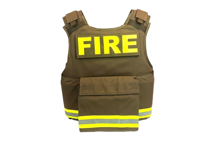 F1 UNIVERSAL FIRE CARRIER - ONE SIZE BODY ARMOR BALLISTIC VEST - FIRE / EMS