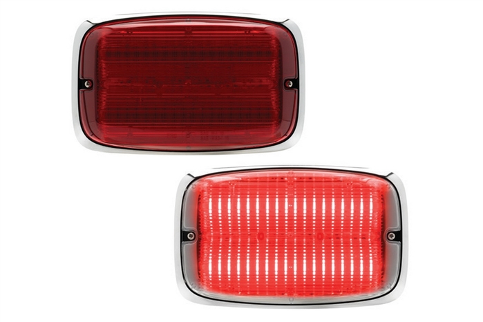 FEDERAL SIGNAL FIRERAY LED PERIMETER LIGHTS - 4" X 3"