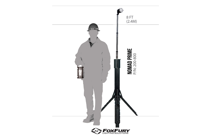 FOXFURY NOMAD PRIME PORTABLE AREA SPOT LIGHT