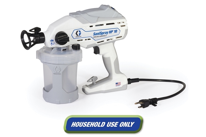 GRACO SANISPRAY HP 10 CORDED AIRLESS DISINFECTANT SPRAYER