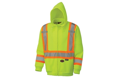 JARVIS HI-VIZ POLYESTER FLEECE HOODIE