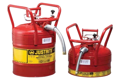 JUSTRITE ACCUFLOW SAFETY CANS