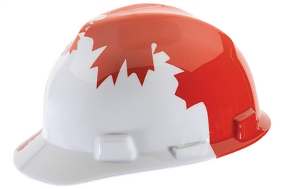 MSA V-GARD CANADIAN HARD HAT