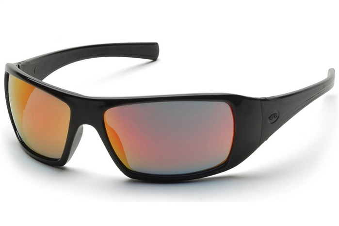 PYRAMEX GOLIATH SAFETY GLASSES - ICE ORANGE MIRROR LENS