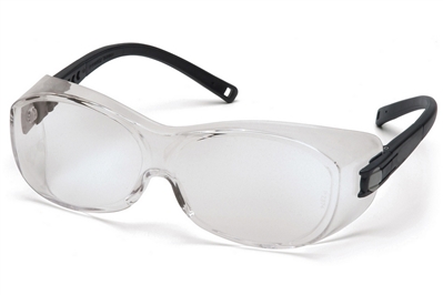 Crossfire 3021AF Blade Black/Smoke Anti-Fog Safety Glasses