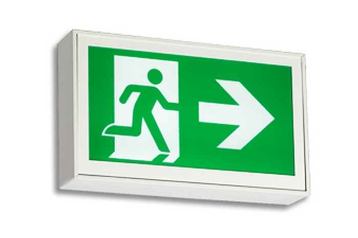 READY-LITE RS SERIES ALL METAL PICTOGRAM EXIT SIGNS