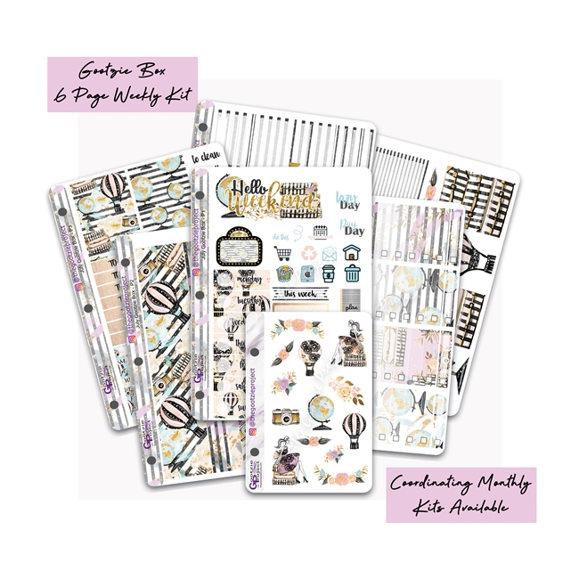 2018 July Box Stickers