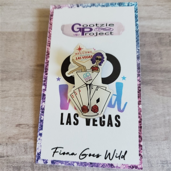 2019 Fiona Goes Wild in Vegas Collectors Pin