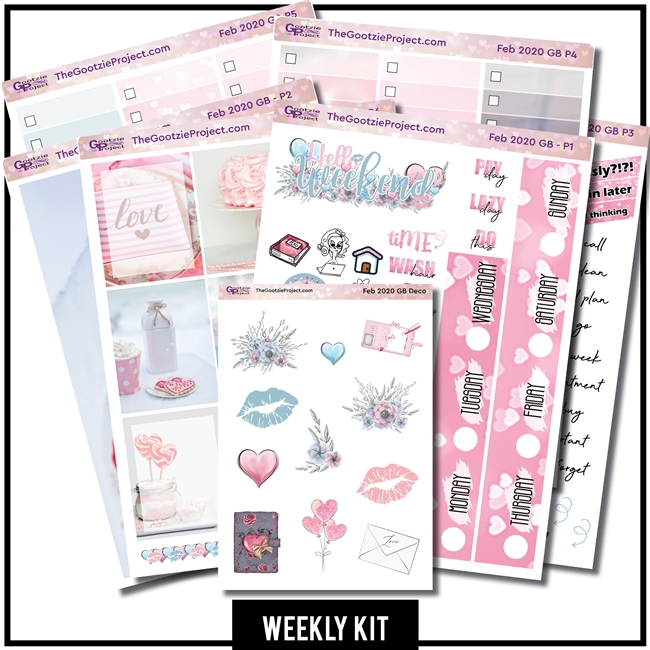 2020 February Box Stickers