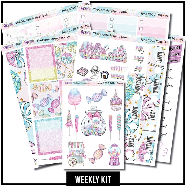 2020 June Box Stickers