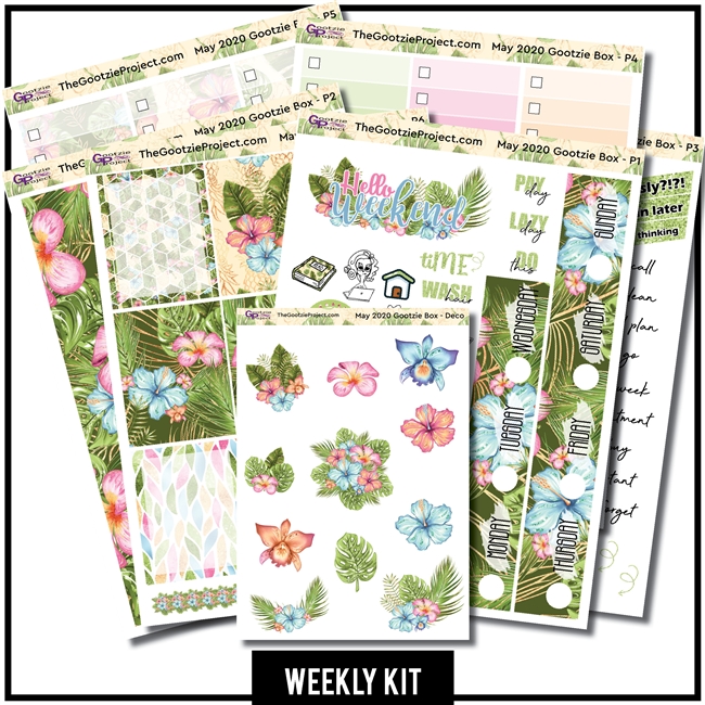 2020 May Box Stickers