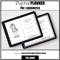 The Jaime | WO2P| Dated 2024 Bonus 2023| Goodnotes Planner