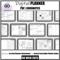 Go Wild Washington DC 23 | Digital Goodnotes | Planner