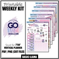 Dallas GW 2024 Basic Llama Standard Weekly - Download