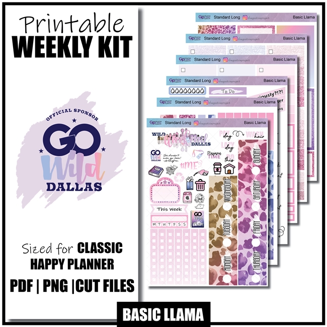 Dallas GW 2024 Basic Llama HP Weekly - Download