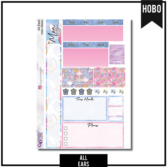 All Ears Hobo Monthly Kit
