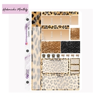 Leopard Photo Hobo Monthly Kit