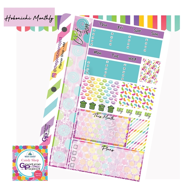 WCP Planner Shop Hobo Monthly Kit