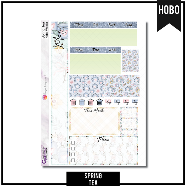 Spring Tea Hobo Monthly Kit