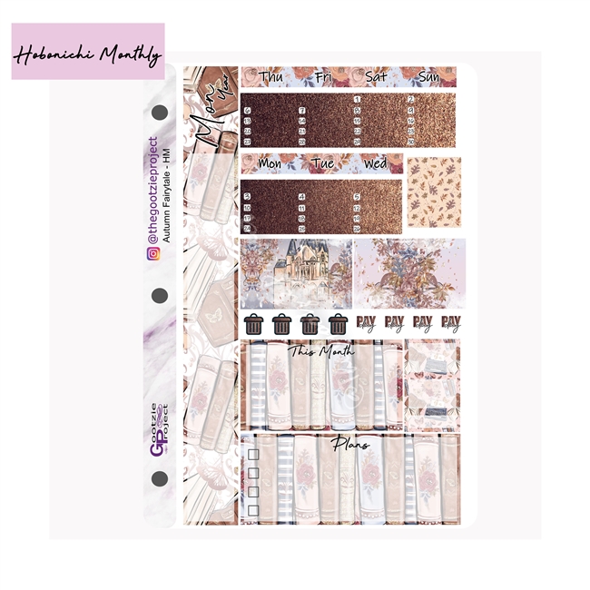 Autumn Fairytale Hobo Monthly Kit