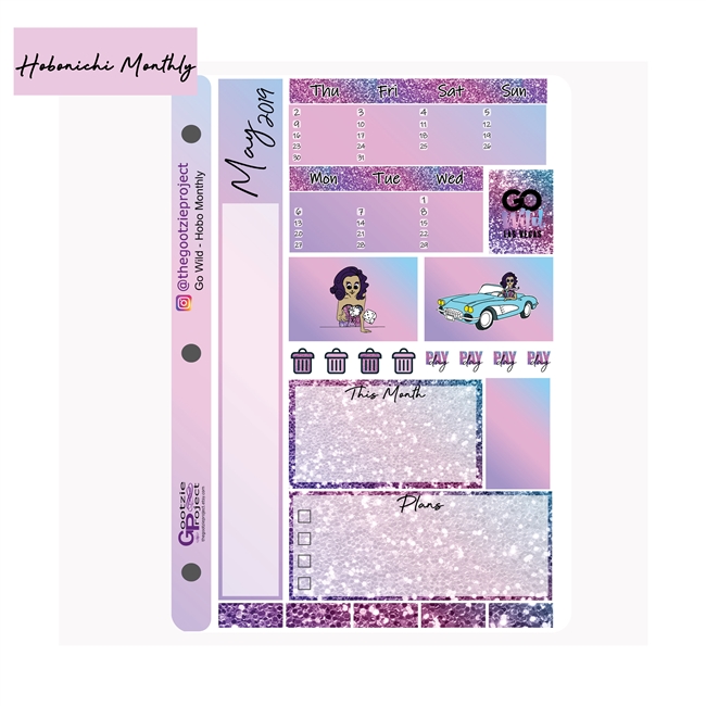 All That Glitters GW 2019 Hobo Monthly Kit