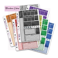 Glitter Rainbow Hobo Monthly Kit